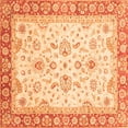 thumbnail image 1 of Ahgly Company Indoor Square Oriental Orange Traditional Area Rugs, 5' Square, 1 of 4
