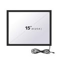 thumbnail image 2 of GreenTouch 15 inch 10 Points ir Touch Screen, ir Touch Panel, Infrared Touch Screen Overlay for Touch Monitor, Payment Terminal, 2 of 5