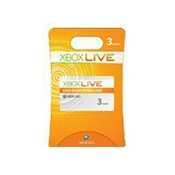 Boer slinger Accor Microsoft Xbox Live Gold Subscription Card - Xbox 360 subscription license  (3 months) - 1 user - Walmart.com