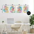 thumbnail image 3 of Stupell Industries Colorful Women's Sports 4 Piece Canvas Wall Art Set, design by Marcus Prime, 14 x 11, 3 of 7