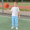 thumbnail image 5 of joogoo Baseball Polka Dot Boys' Sweatpants Jogger Pants 3T, 5 of 8