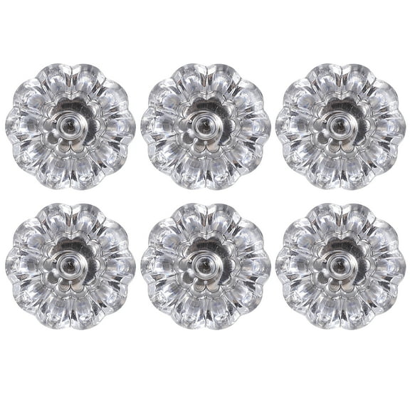 6pcs Decorative Knobs Professional Pull Handle Knobs for Home Furniture