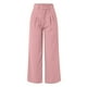 thumbnail image 2 of Pantalones de Pierna Ancha Gibobby para Mujer Trabajo Negocios Informales Cintura Alta Rosa XL, 2 of 5