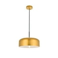 thumbnail image 4 of Modern Home Decorative Bright Ceiling Etude 1 Light Satin Gold Pendant, 4 of 7