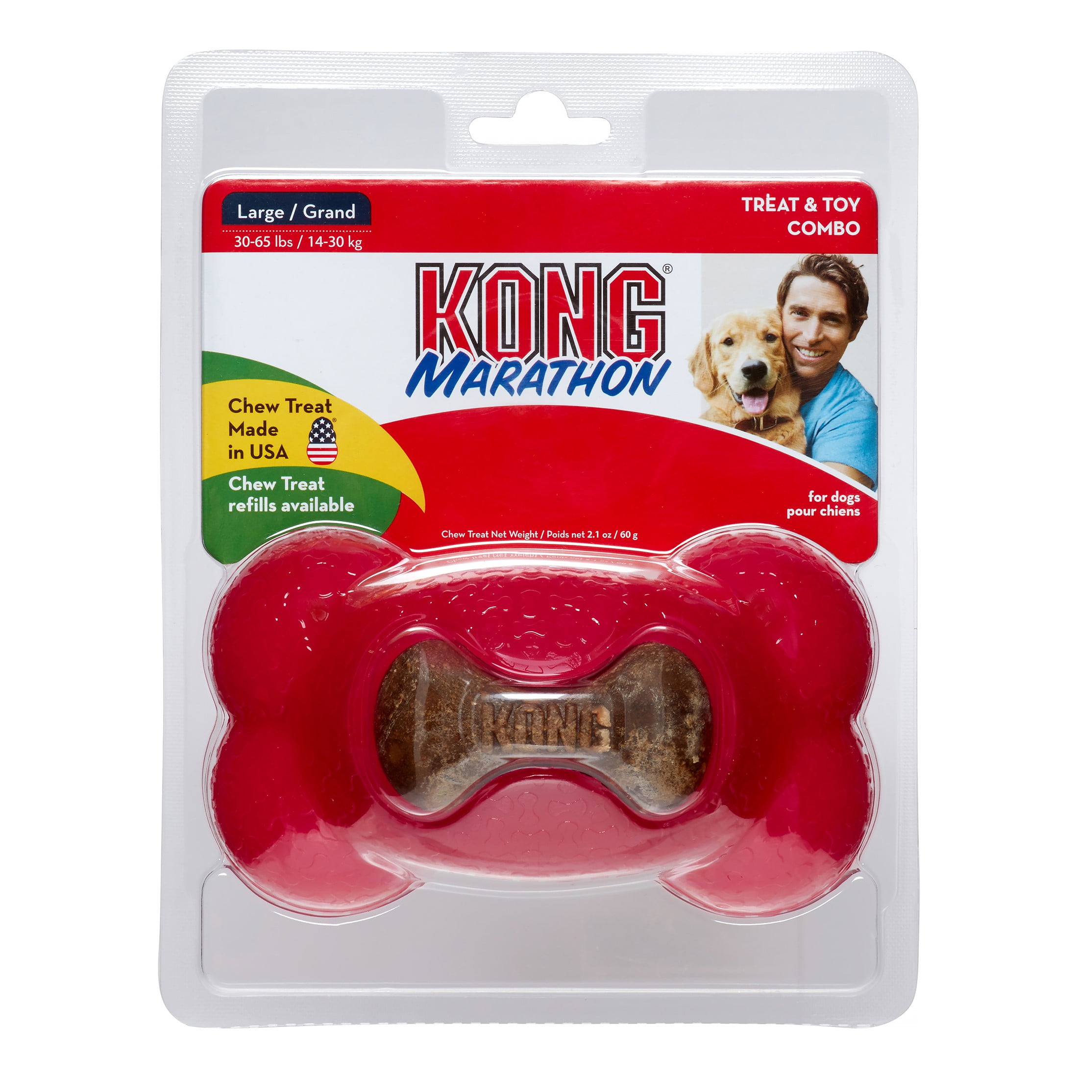 kong marathon chew treat refill
