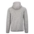 thumbnail image 2 of Tri Dri - Chaqueta de punto polar modelo Melange para hombre (Gris/Mota Negra), 2 of 3