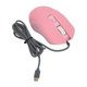 thumbnail image 1 of Usb C Mouse, Type C Wired Gaming Mouse with 7 LED Backlight, 4 Adjustable DPI, 6 Buttons for Office, Home, PC, Laptop, Desk, Pink, 1 of 5