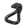 thumbnail image 4 of Ratchet Double J Strap Hook Load 3306 Lbs for 1" Tie Down Strap Webbing Black Plastic Coating, 4 Pack, 4 of 4