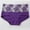 Purple, variant on Nexjvus Women Period Underwear High Waist Tummy Control Thermal Leak Proof Briefs Panties Size M-5XL