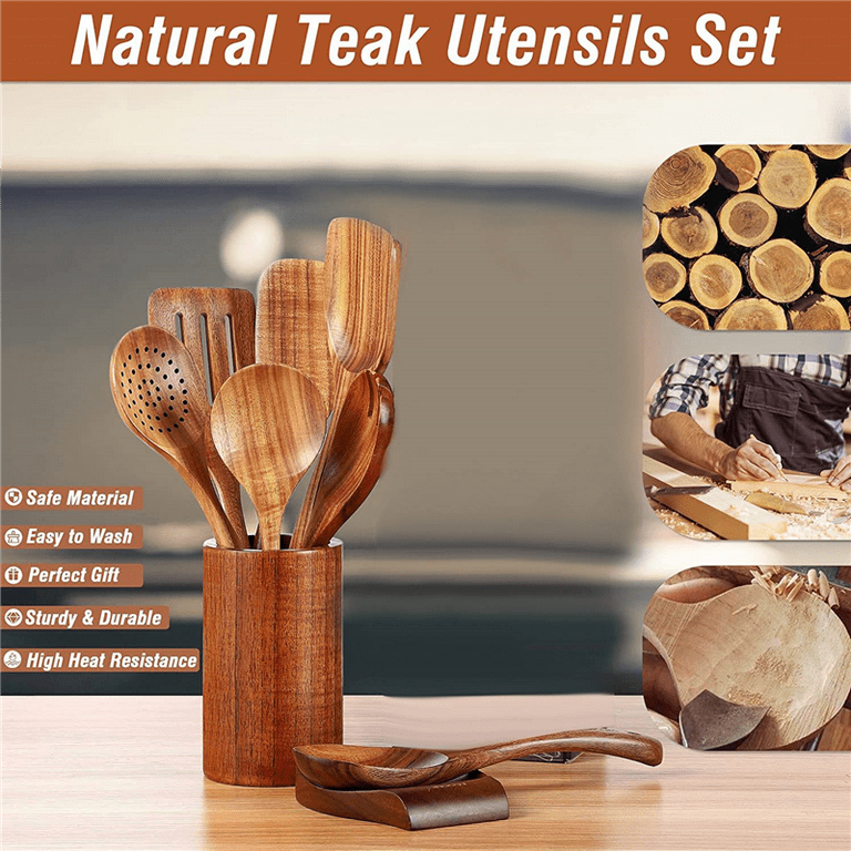 TXV Mart, Natural Wooden Cooking Utensils