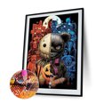 thumbnail image 3 of Cuadros Decorativos Personajes de película hechos a mano 5D DIY Kit de dibujo de taladro redondo completo pintura de diamante JShteea Nuevos Originales, 3 of 9