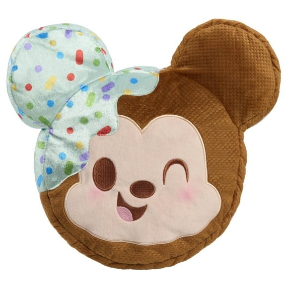 Disney Munchlings Squeeze-A-Munch Large Scented Mint Dipped Ice Cream Sandwich Mickey Mouse Plush