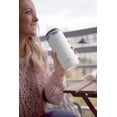 thumbnail image 5 of Cupture TWIST-TOP Vacuum-Insulated Stainless Steel Travel Mug, 16 oz, Winter White, 5 of 13
