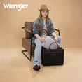 thumbnail image 7 of Wrangler Laptop Bag for Women 15.6 Inch Vintage Work Messenger Bag for Business Briefcase Handbag with Adjustable Shoulder Strap, Black, 7 of 7