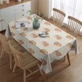 thumbnail image 2 of Cute Hedgehog Pattern Rectangle Tablecloth 60"x84",Waterproof Polyester Rectangle Table Cloth, Wipeable Spillproof Polyester Tablecloth for Dining, Camping, Indoor and Outdoor, 2 of 5