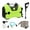 Green, variant on Electric Pressure Washer, 2200 PSI, Max 1.4 GPM Power Washer w/ 32 Ft Hose, 4 Quick Connect Nozzles, Foam Cannon, Portable To Clean Patios, Cars, Fences, Driveways