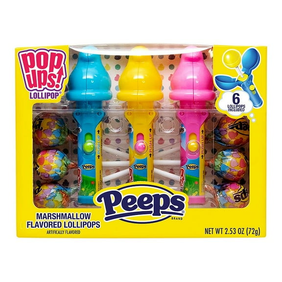 Peeps Pop Ups 3-pk. Lollipop Gift Set, None
