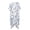 Blue Flower Design, variant on Long Loose Bathing Suit Cover Up for Summer High Quality Fabrics Casual Long Kimono Swimsuit Cover Up Gothic Patterns Skull Castle