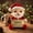 Multicolor Size U6, variant on Wenini Handmade Crochet Doll, Christmas Item Crochet Doll with Santa Reindeer Snowman Elf, Christmas Birthday Gift Doll for Men Women