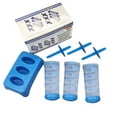 thumbnail image 5 of Fabricante de hielo Espiral Molde DIY Silicona Cubo de hielo Tubos de helado Máquina de hielo Abanopi 1pc, 5 of 5