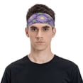 thumbnail image 4 of Uemuo Daisies Flowers Printed Sports Headbands for Men Women,Moisture Wicking Workout Headband, Sweatband Headbands,Non-slip Workout Gym Yoga Headband, 4 of 9