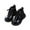 Black, variant on MQLKF Fashion All Seasons Children Boots For Boys And Girls Ankle Boots With Thick Soles Non Slip Lace Up Comfortable Animal Leather Patterns Casual Stylish Lightweight Girls Walking shoes