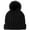 Black, variant on Mitchie's Matchings Fox Pom Knit Beanie - Women's
