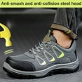 thumbnail image 6 of Safety Shoes Mens Womens Steel Toe Cap Lightweight Non-Slip Work Shoes Breathable Puncture Proof Safety Trainer, 6 of 7