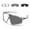 Gray, variant on UV400 Photochromic Polarized Sports Sunglasses, Impact Resistant PC Lens Oversize Wrap Around Outdoor Glasses for Cycling Driving Fishing Hiking, Unisex