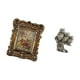 thumbnail image 5 of Marco de fotos Marco de fotos retro Marco de fotos de mesa vintage Marco de fotos para colgar en la pared adornado Material de resina Figuras de búho, 5 of 8