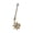 Gold, variant on LICEWO Sleeky Surgical Steel Chain Pendant Cartilage Earring Meteor Hammer Ear Pendants