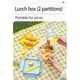 thumbnail image 5 of Microwave Heating Lunch Box Sealed Double-layer Partition Lunch Box Portable Fruit Preservation Box With Rice Lunch Box Fruit Box, 5 of 6
