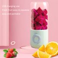 thumbnail image 1 of Licuadora portátil de 500ml minibatidora de frutas con USB exprimidor eléctrico Ehuebsd pequeño máquina para hacer zumo taza de cocina, 1 of 7