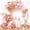 Rose Gold Pink, variant on Rose Gold Balloons Garland Arch Kit, 150pcs Rose Gold Pink White Gold Confetti Latex Balloons for Mothers Day Bridal Wedding Birthday Baby Shower Graduation Bachelorette Party Decorations