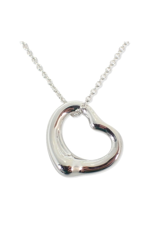 Pre-Owned TIFFANY & Co. 925 Heart Pendant Necklace