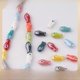 thumbnail image 2 of Cuentas sueltas de cerámica de peces pequeños de colores, accesorios de bricolaje hechos a mano, cuentas de cerámica en forma de pez, cuentas de agujero recto, collar, pulsera, accesorios, 2 of 6