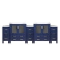 thumbnail image 2 of Navy Blue Double Vanity | 18.25 in. Deep with Thirteen Drawers | Easy Installation and Durable Surface, 2 of 2
