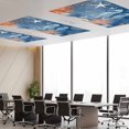 thumbnail image 3 of 4 Pack Sea Corals Seahorse Fluorescent Light Covers for Ceiling Lights Summer Beach Sea Stars Dark Blue Magnetic Ceiling Light Covers Overhead Light Filters for Office Classroom Home, 3 of 9