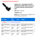 thumbnail image 2 of Ignition Coil - Compatible with 2006 - 2009 Mercury Milan Sedan 4-Door 2.3L 4-Cylinder Naturally Aspirated DOHC GAS 2007 2008, 2 of 2