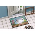 thumbnail image 4 of Carolines Treasures CK1253JMAT Tapis Intérieur Ou Extérieur à Ressort Samoyé - 24 x 36 Po., 4 of 4