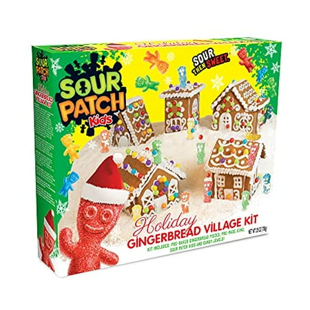SOUR PATCH KIDS HOLIDAY GINGERBREAD VILLAGE KIT