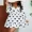 White-1, variant on OYYN Women's Long Sleeve V Neck Polka Dot Mini Dresses Casual Beach Vacation Casual Daily Party A Line Dress