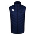 thumbnail image 4 of LOVZFMLL Vestes pour Hommes Imprimé Contrôle Intelligent Neuf Chauffage Mode Sans Manches à Capuche Veste Décontractée, 4 of 4