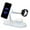 White, variant on Electronics Accessories, 5-in-1 Double Coil Wireless Charger For Mobile Phone 15w Fast Charging For Watch Earphones