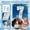 Blue, variant on Number 5 Birthday Candle, Snowflake Cartoon Design, 1 Piece, Suitable for Winter Wonderland Birthday Party