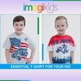 thumbnail image 3 of Monster Jam Grave Digger July 4th Matching Family T-Shirt Tie Dye Toddler to Big Kid, 3 of 5