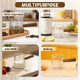 thumbnail image 5 of Espresso Measuring Cup 12 Oz, Espresso Glass Cups with Wood Handle, Milk Frothing Cup, Espresso Cup for Coffee, Milk, Tea or Maple Syrup Serving (Transparent, 12 oz), 5 of 5