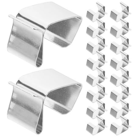 

50pcs Christmas Light Clip Christmas Outside Light Hanger Gutter Clip Size S