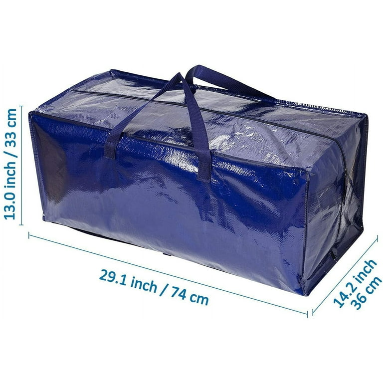 Veno Heavy Duty Extra Large Foldable Moving Tote Storage Bag, Size: XL