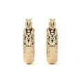 thumbnail image 3 of Arracada Don Diamantado Imperial Jewelry Oro 10K 20mm X 4mm, 3 of 18